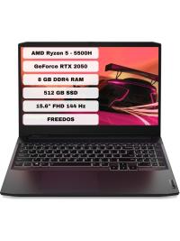 LENOVO IdeaPad Gaming 3  Ryzen5 5500H 8GB 512GB RTX2050 15.6